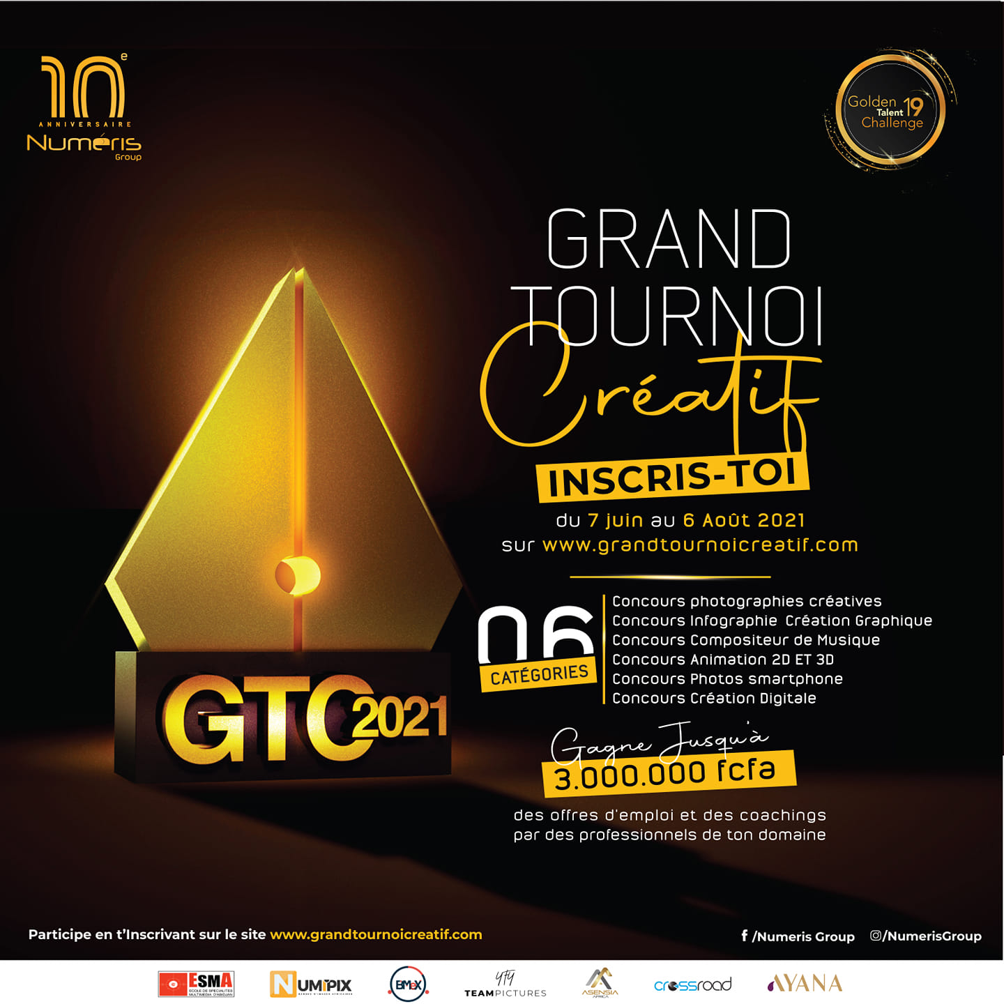 GRAND TOURNOI CREATIF